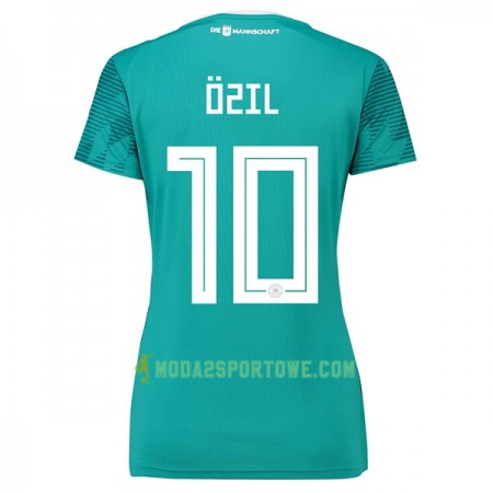 Koszulka Niemcy Özil 10 Damska Mistrzostwa Świata 2018 Wyjazdowe Stroje Piłkarskie